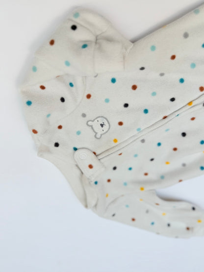 Carter's Polka Dot Zip Sleeper Newborn