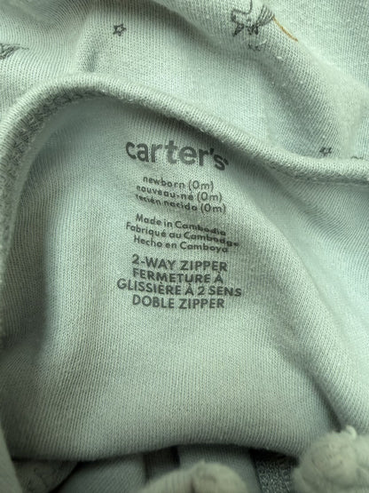 Carter's Unicorn Footed Sleeper Newborn