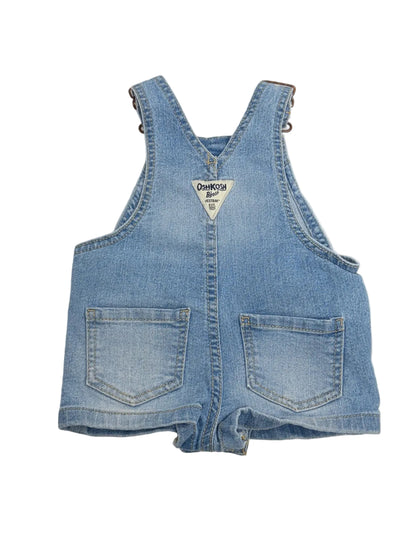 OshKosh B'gosh Light Wash Denim Shortalls 6M