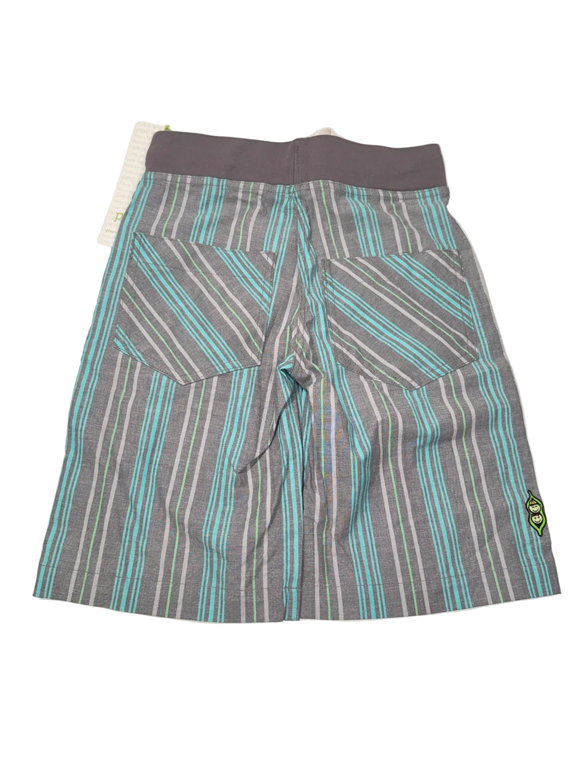 Short gris rayé Peekaboo Beans Taille 7