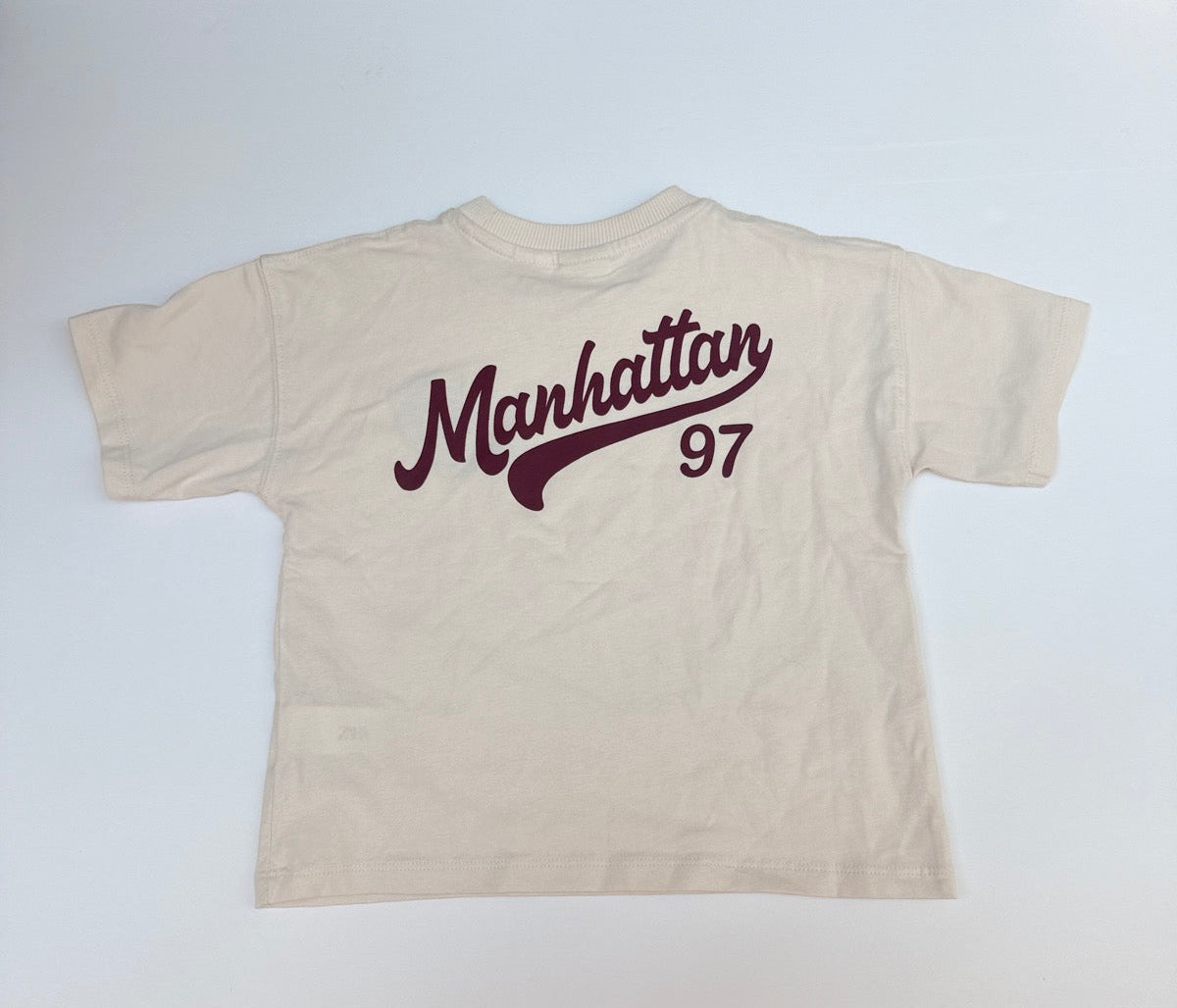 Zara Manhattan 97 Cream T-Shirt 3T