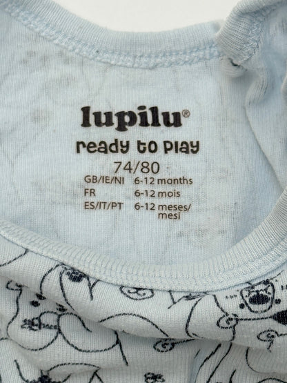 Lupilu Bear Print Bodysuit 6-12M