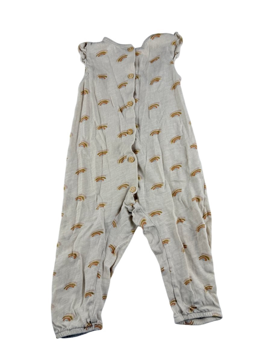 H&M Rainbow Print Romper 12-18M