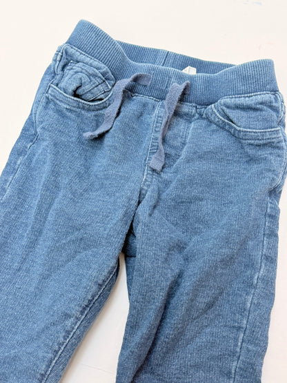 Baby Gap Knit Denim Jogger Pants 6-12M