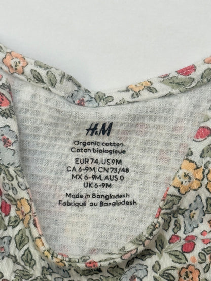 H&M Floral Print Dress Size 6-9M