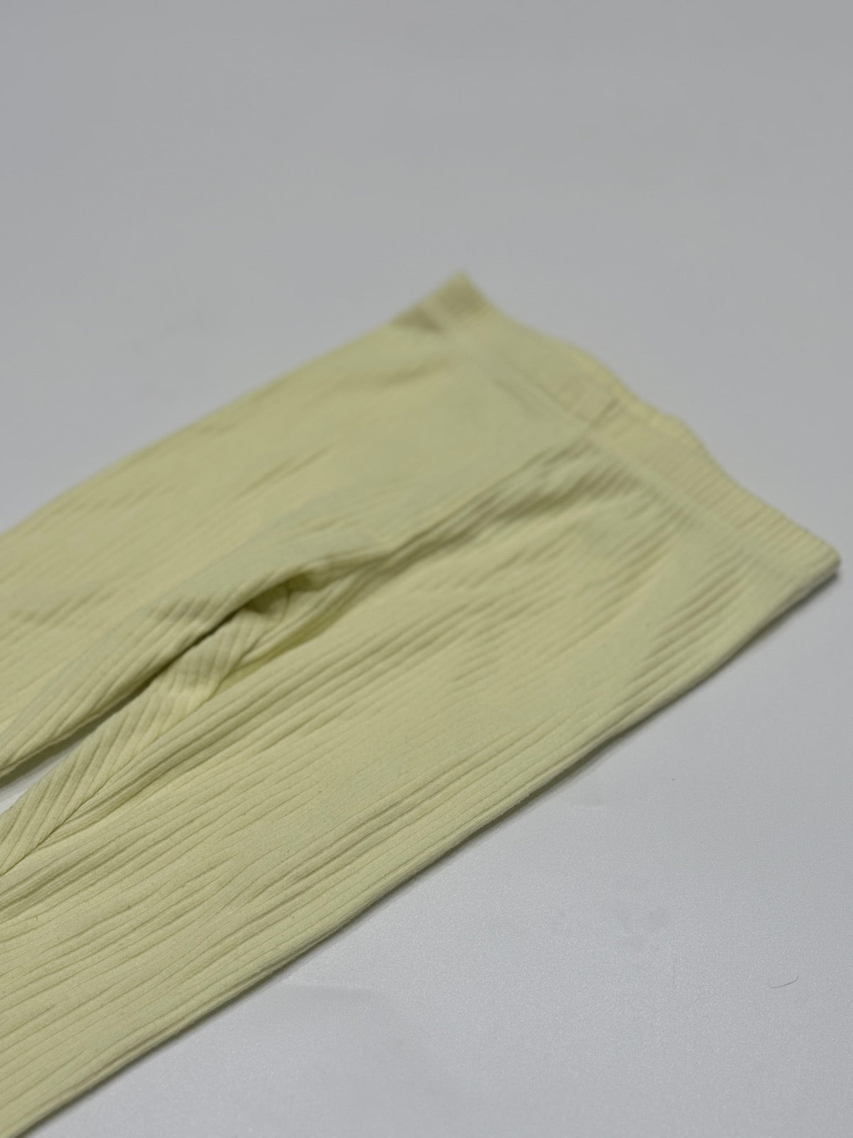 Carter's Yellow Ribbed Leggings 9M