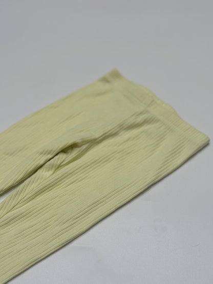 Carter's Yellow Ribbed Leggings 9M
