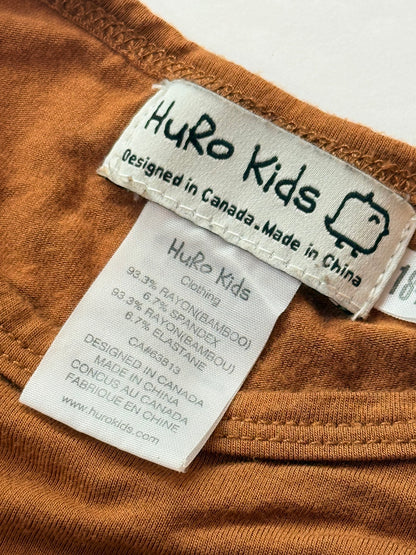 Huro Kids Brown Bamboo Romper 18-24m
