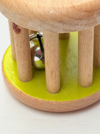 Lovevery Wooden Bell Rattle Toy