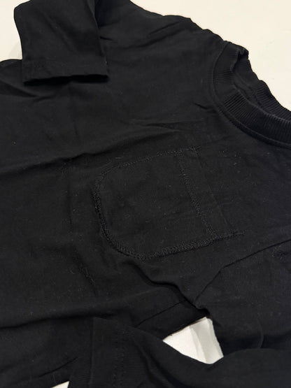 Zara Black Long Sleeve T-Shirt 9-12m