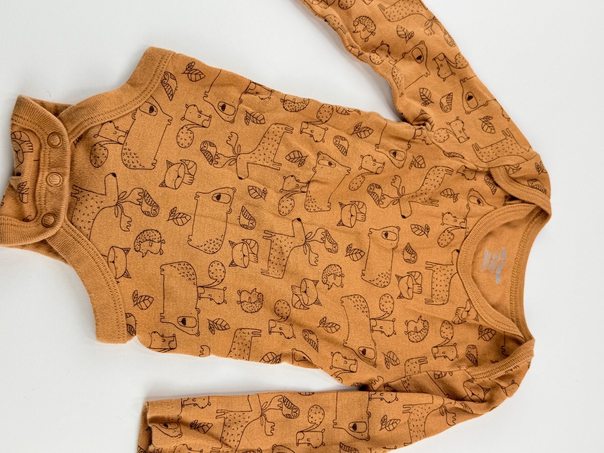 Joe Fresh Woodland Animal Bodysuit 6-12M