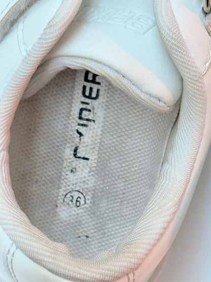 Baxinier White Sneakers Size 36
