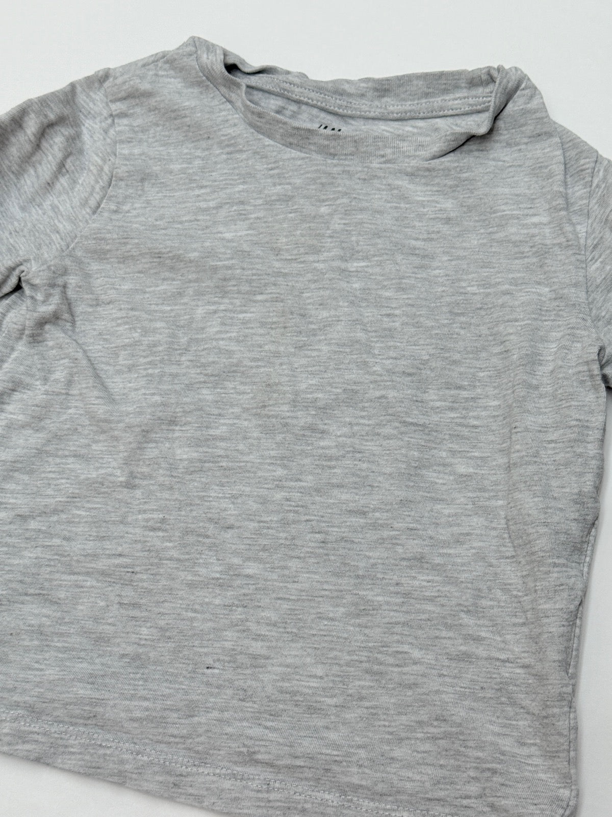 H&M Gray Long Sleeve T-Shirt 2T