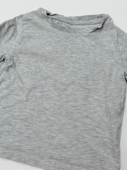 H&M Gray Long Sleeve T-Shirt 2T
