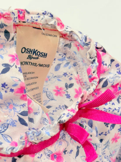 OshKosh B'gosh Floral Blouse Bodysuit 24M
