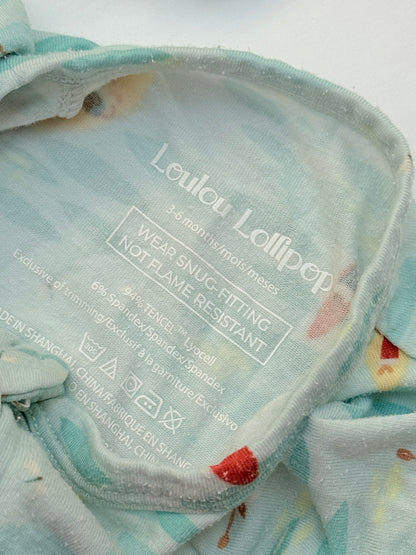 Loulou Lollipop Kayak Sleeper Romper 3-6m