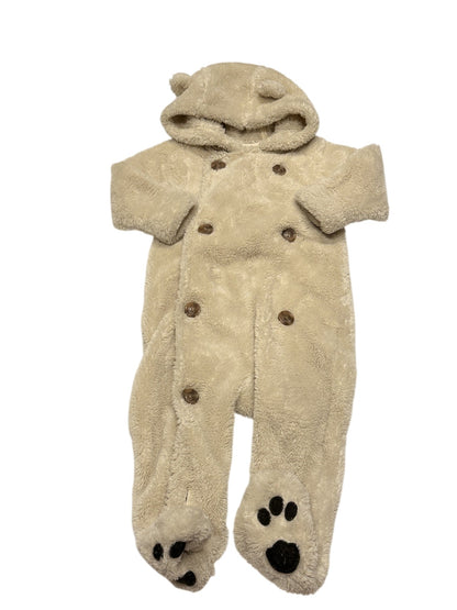 Baby Gap Bear Fleece Bunting Suit 6-12m