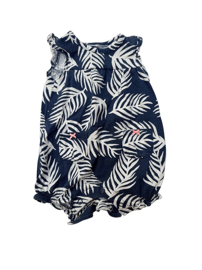 Carter's Palm Leaf Print Romper 3M