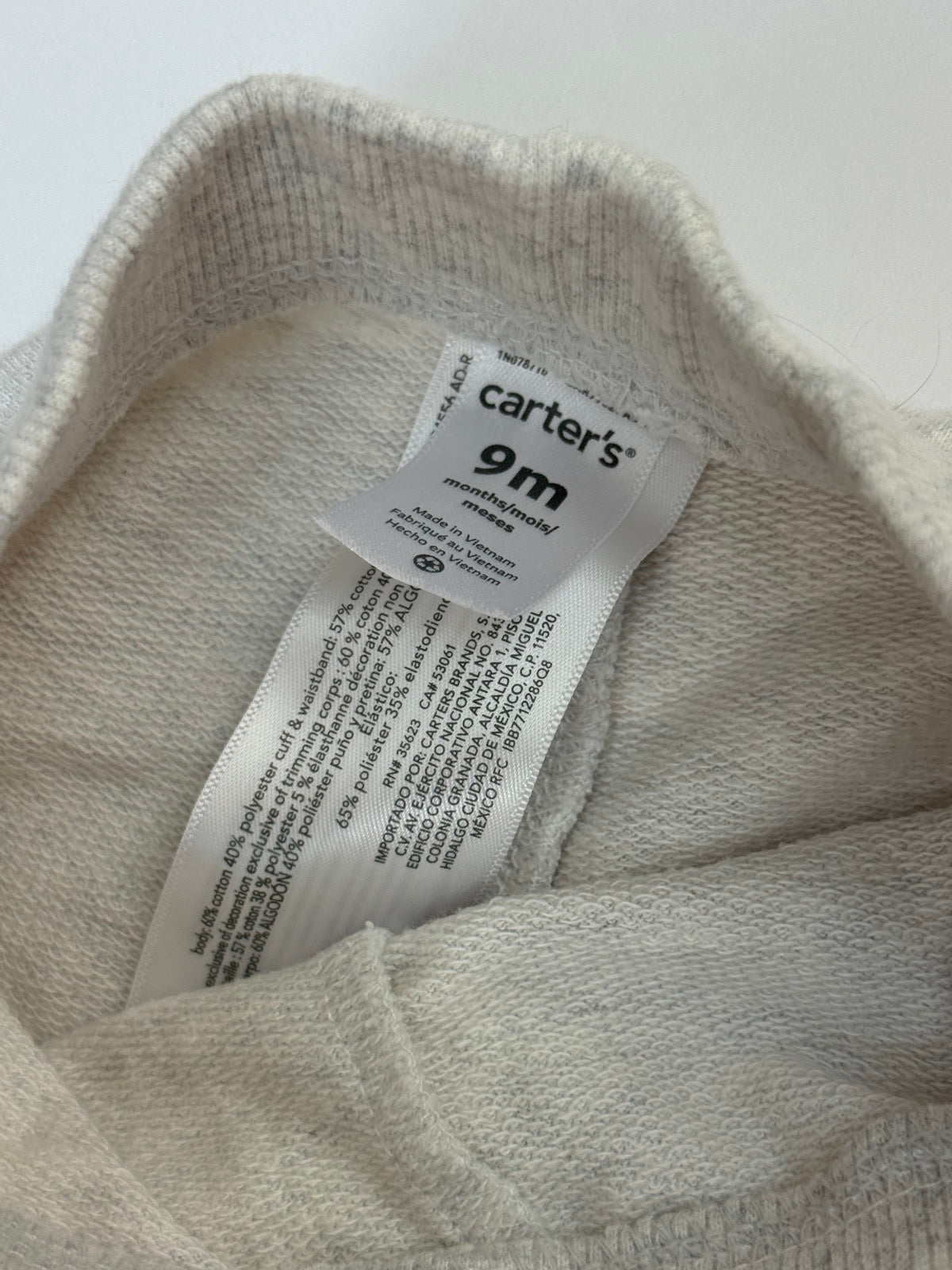 Carter's Gray Jogger Pants 9M