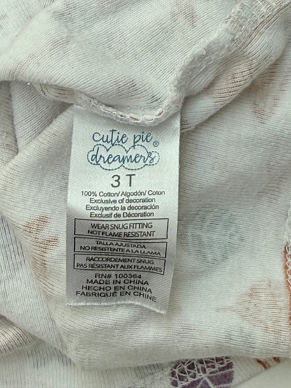 Cutie Pie Dreamers Woodland Print Long Sleeve Shirt 3T