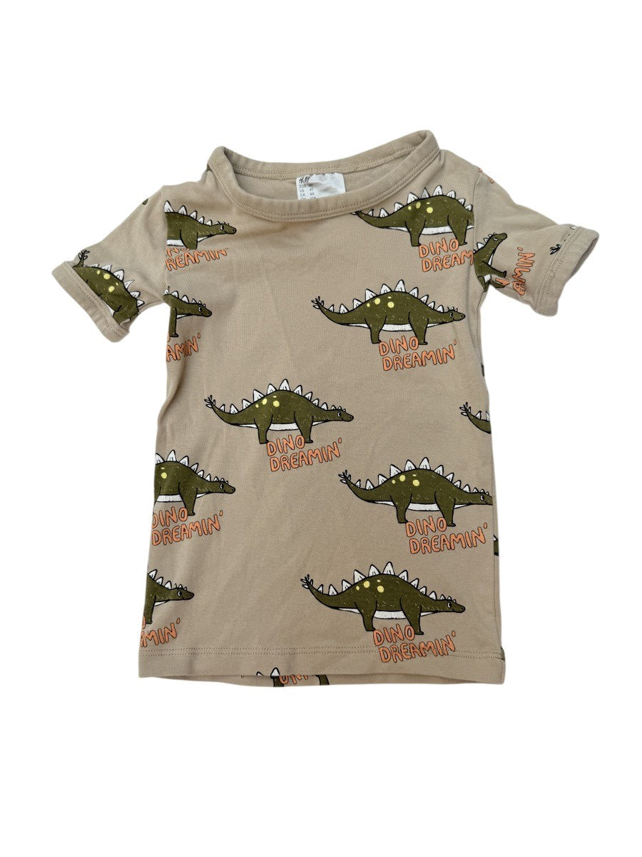H&M Dino Dreamin' PJ Set 4Y