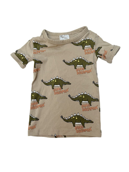H&M Dino Dreamin' PJ Set 4Y