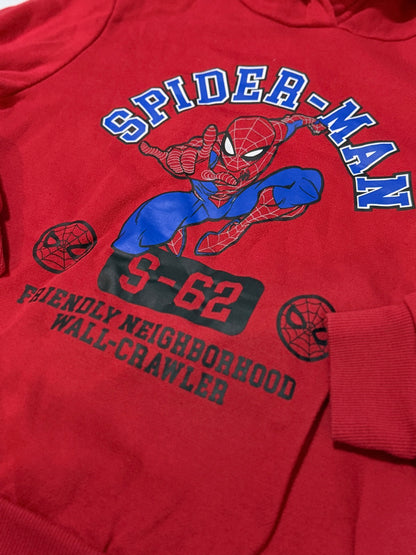 Marvel Spider-Man Red Hoodie Size 10-12