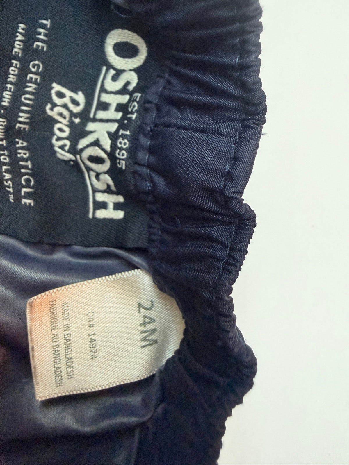 OshKosh B'gosh Navy Splash Pants 24M