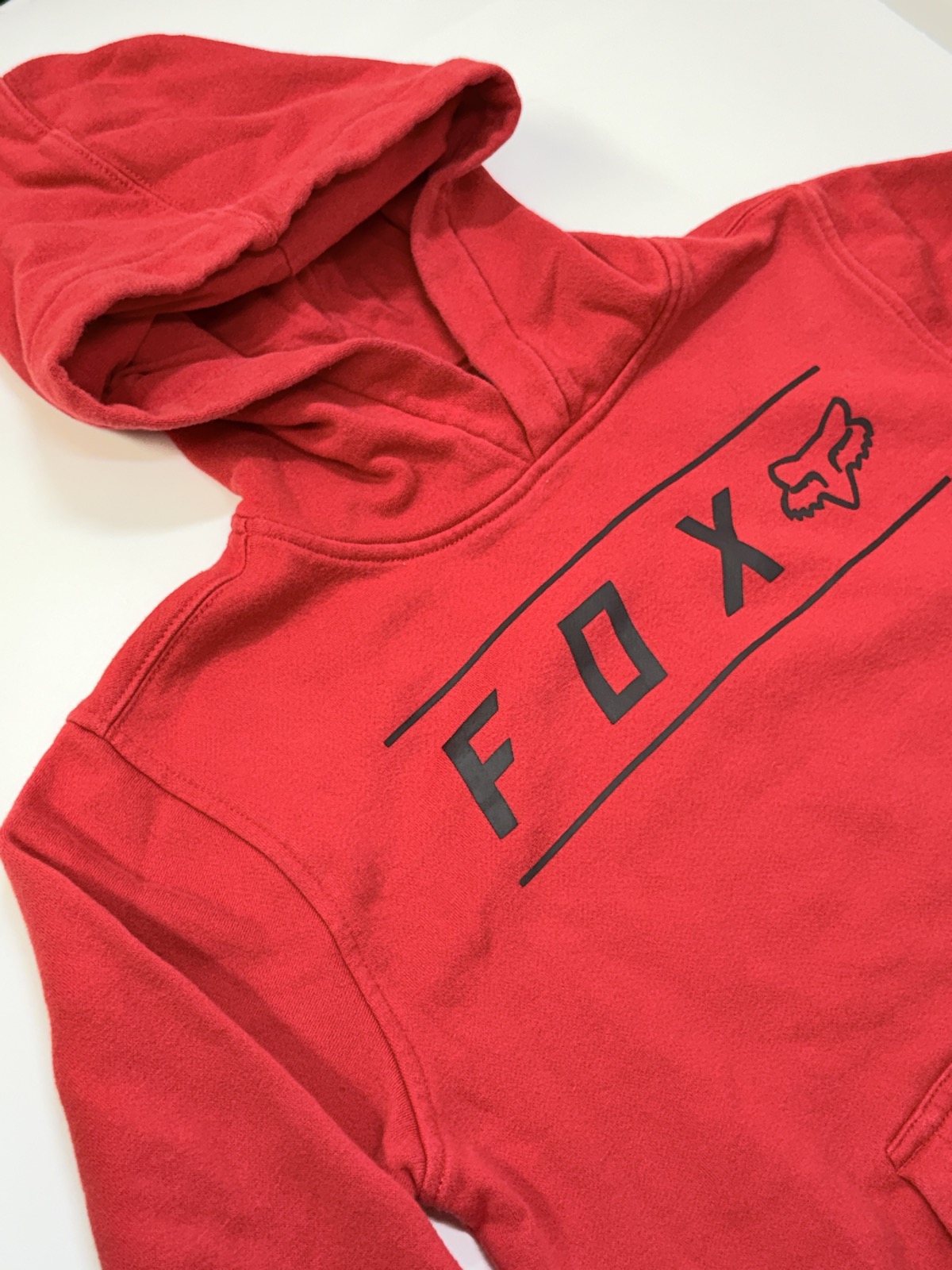 Fox Racing Red Pinnacle Hoodie Youth XL 10-12Y