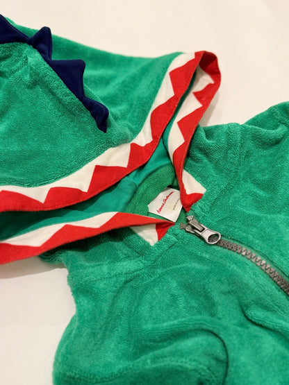 Hanna Andersson Dino Terry Hoodie 2T
