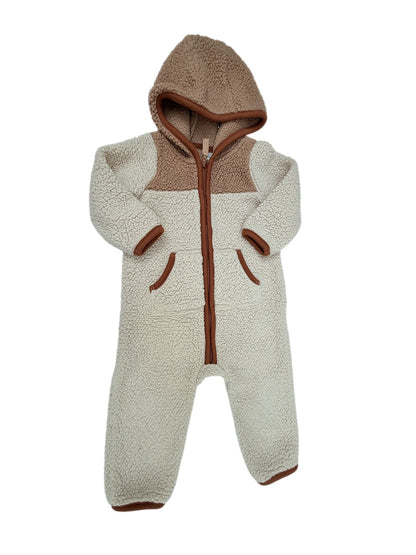 Carter's Sherpa Hooded Jumpsuit 9m