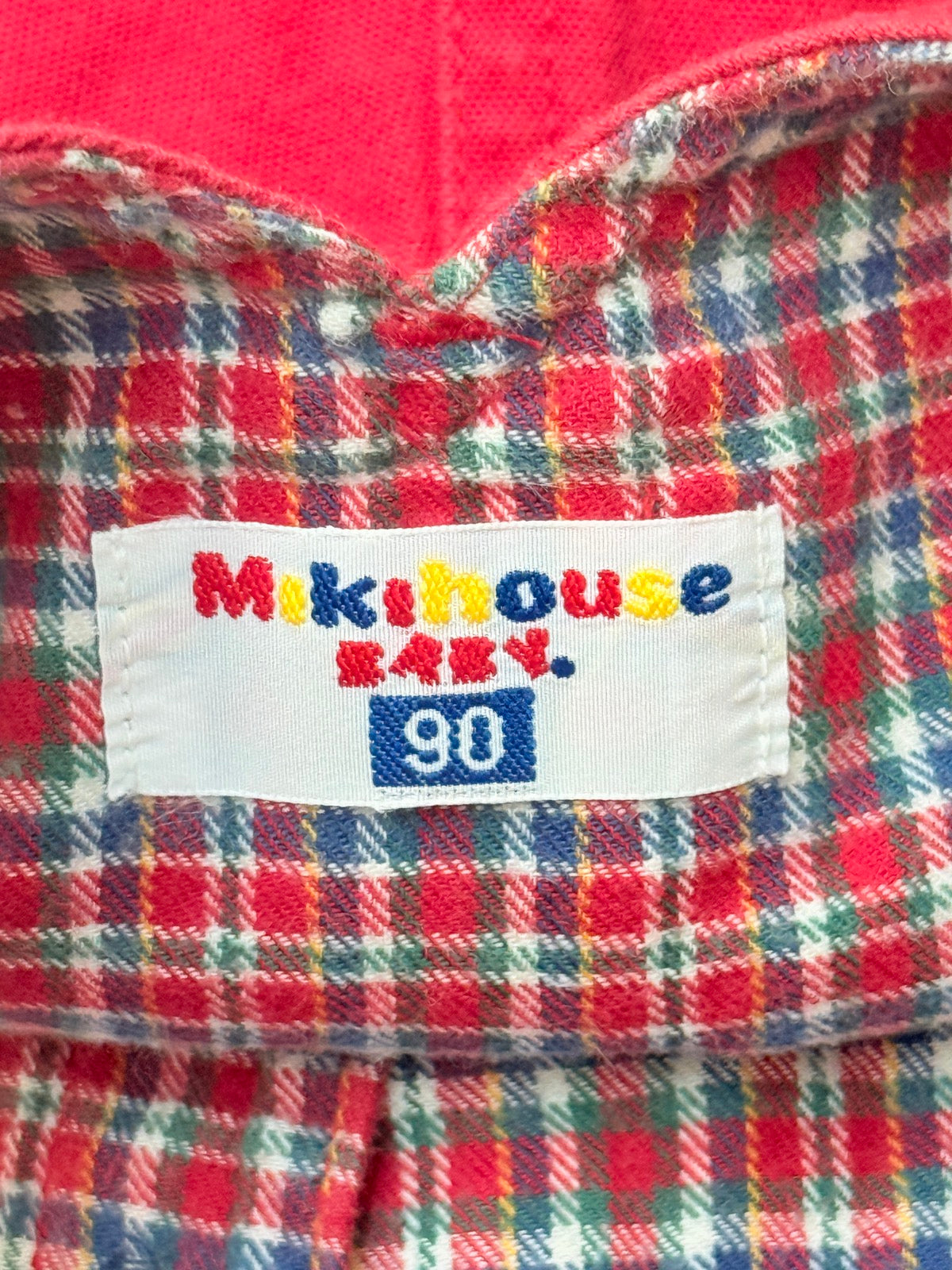 Mikihouse Baby Red Overalls Size 2T