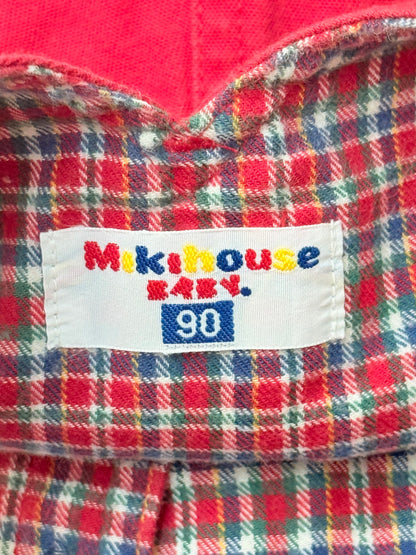 Mikihouse Baby Red Overalls Size 2T