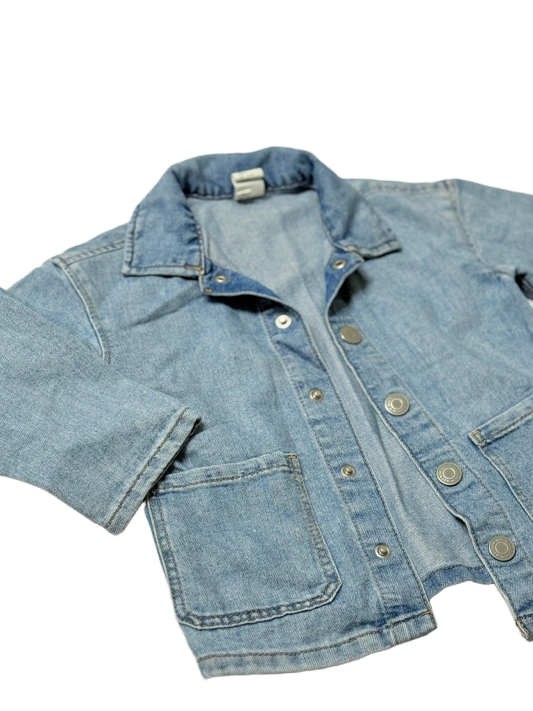 H&M - Soft Jacket Denim style Jacket 1.5-2T