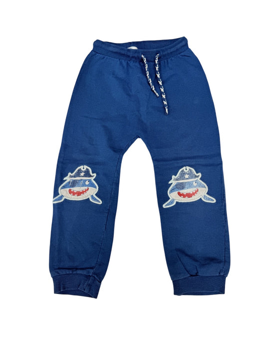 PLAY- Shark Pirate Knee Joggers 4T