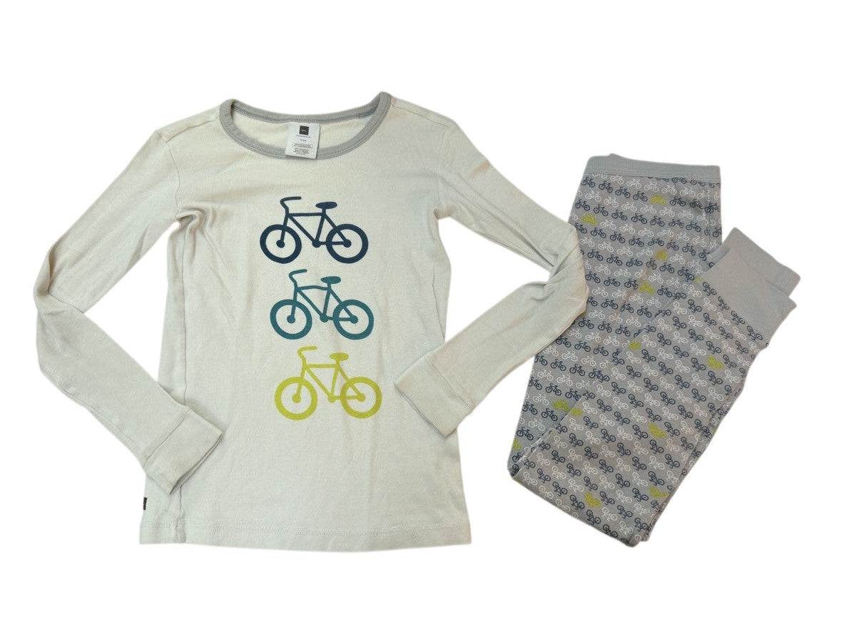 Tea Collection Bicycle Pajama Set 12y