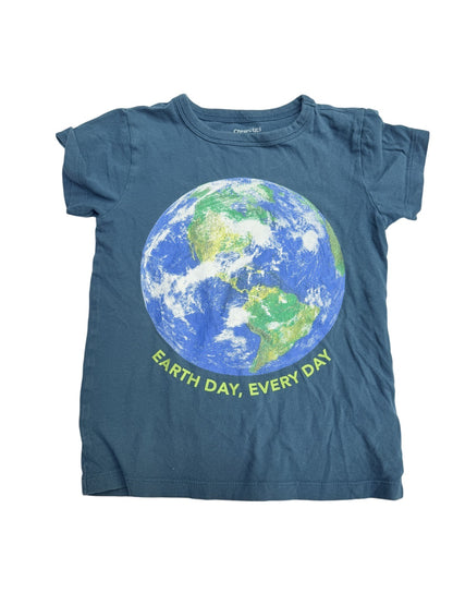 Crewcuts Glow in the Dark - Earth Day Every Day Tee Size 4/5