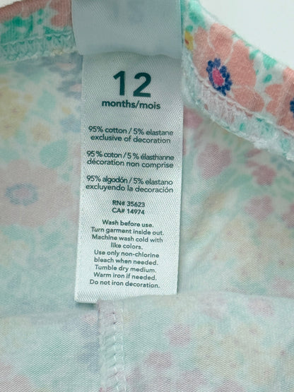 Carter's Floral Print Leggings Size 12M