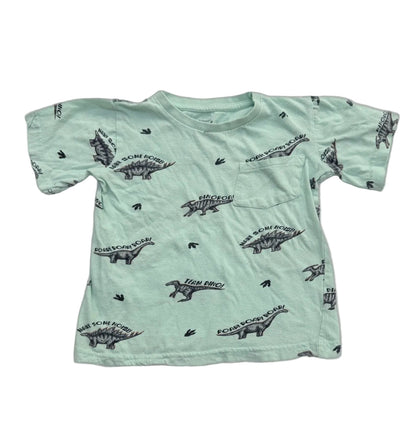 Eighty Eight Dinosaur Print T-Shirt 3T