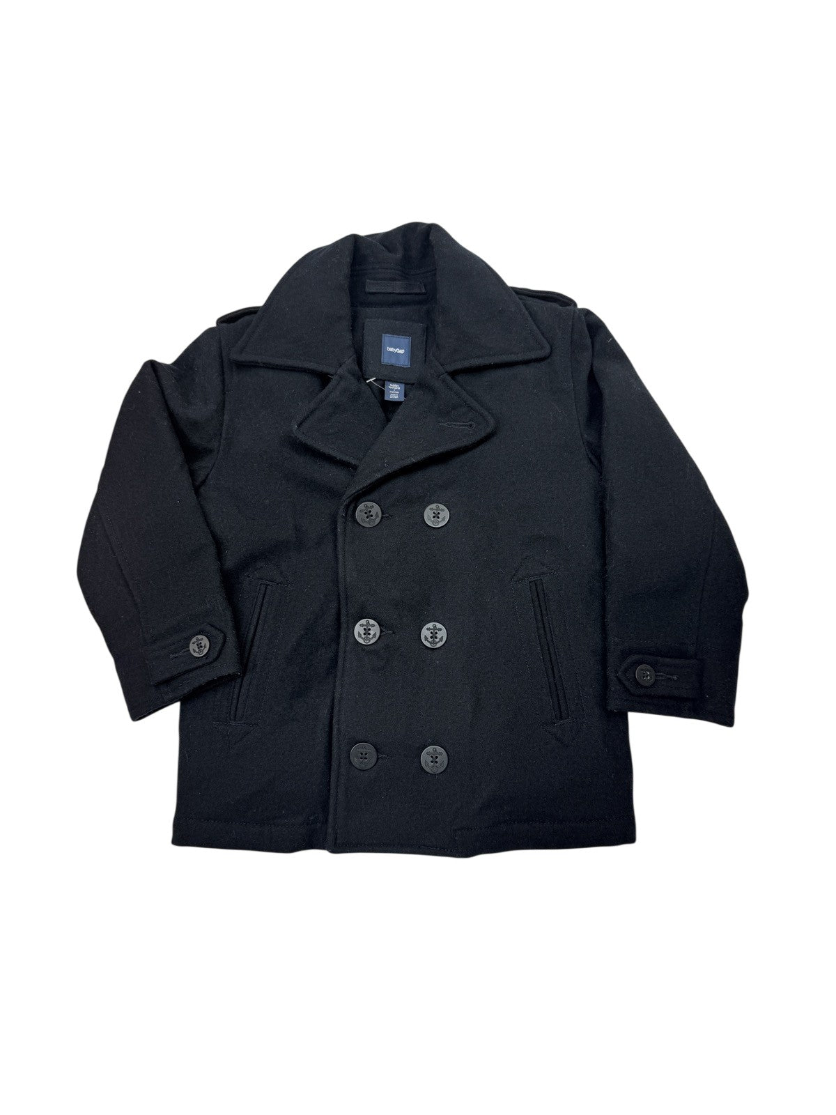 babyGap Black Wool Blend Jacket Size 5