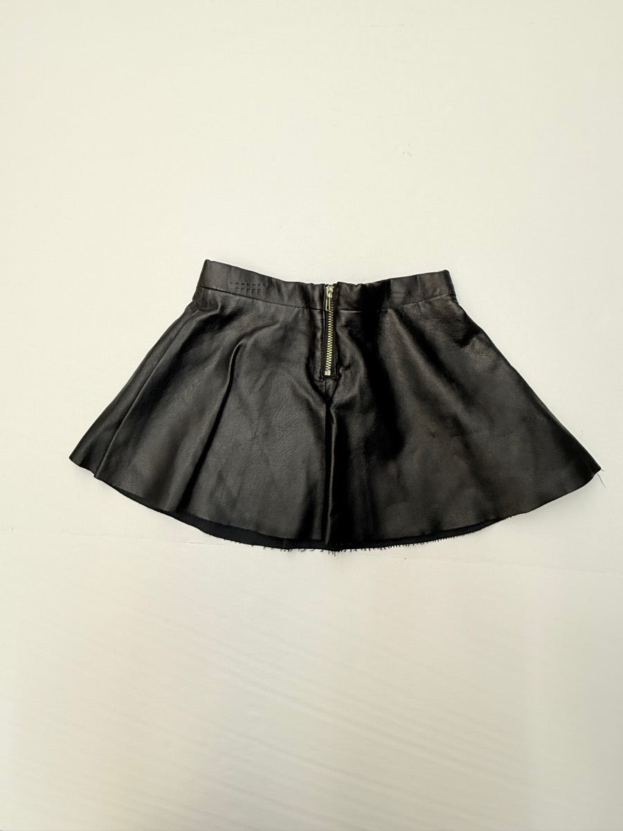 H&M Faux Leather Skirt Size 3-4Y