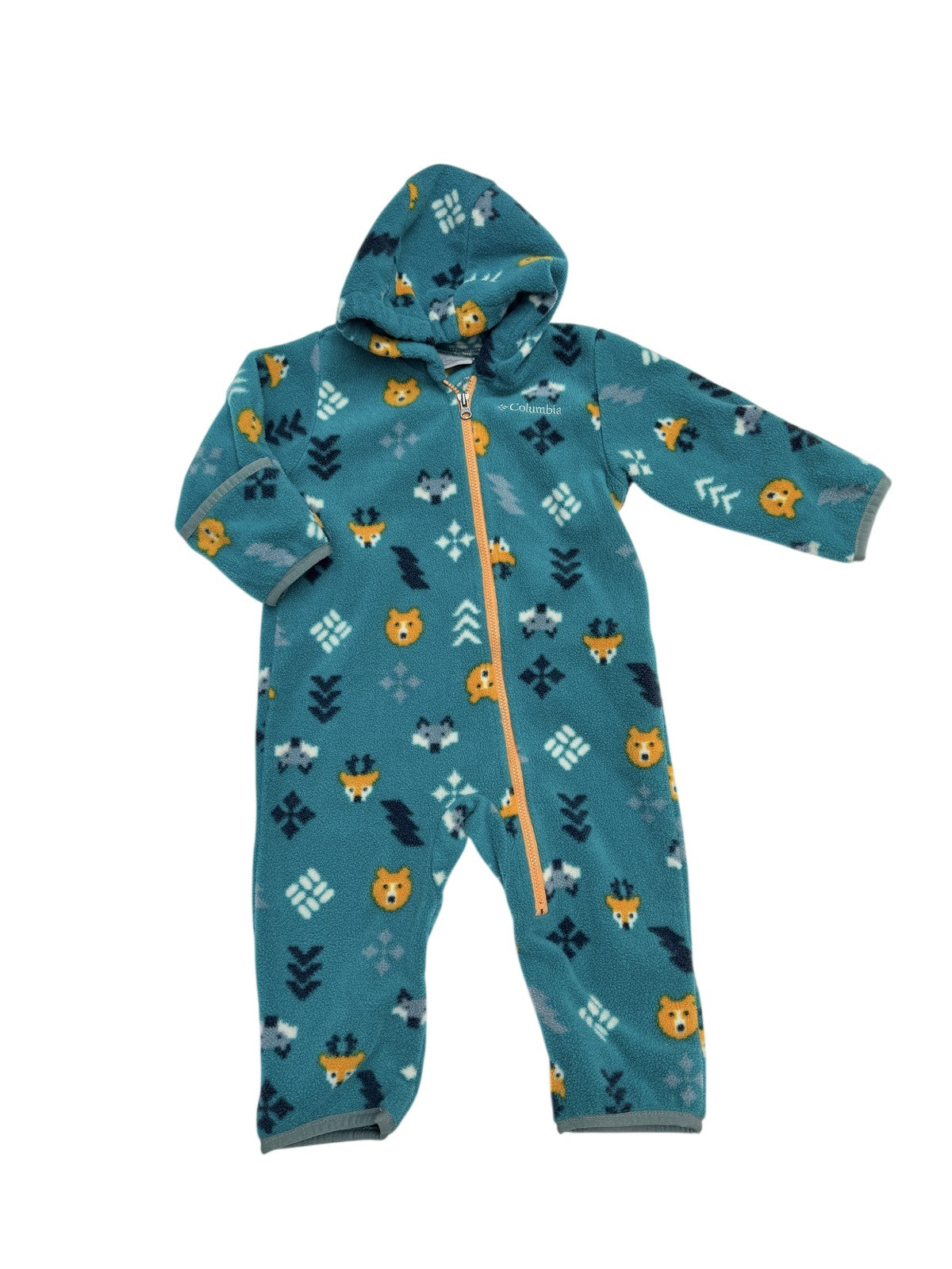 Columbia Hooded Fleece Bunting 6-12m