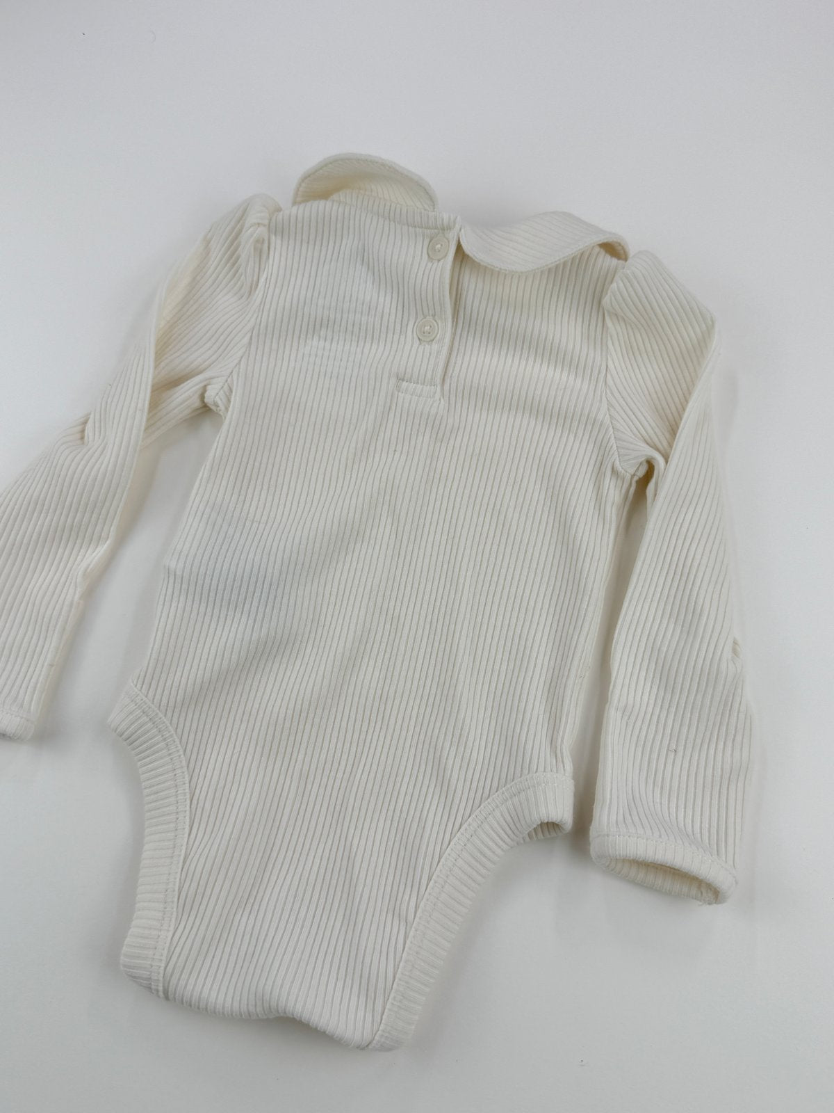 Baby Gap Ribbed Peter Pan Collar Bodysuit 3-6M 2pack