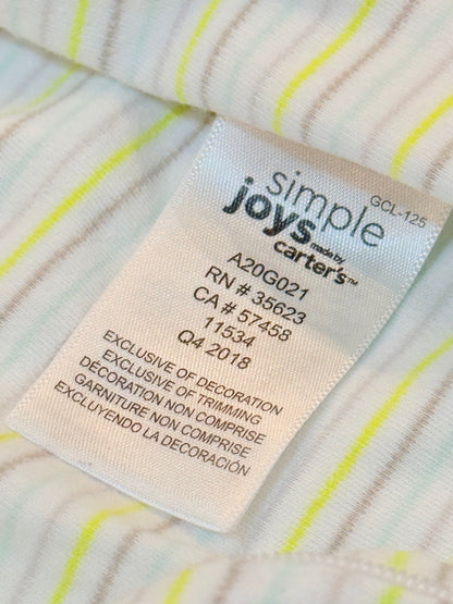 Simple Joys by Carter's Bear Stripe Sleeper Newborn