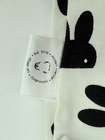 Ole Design Miffy Style Bunny Print Shorts 3-4 Years