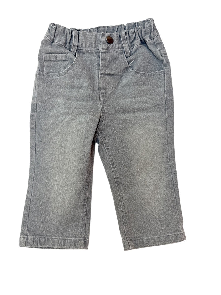 C'est La Vie Gray Denim Jogger Jeans 12m