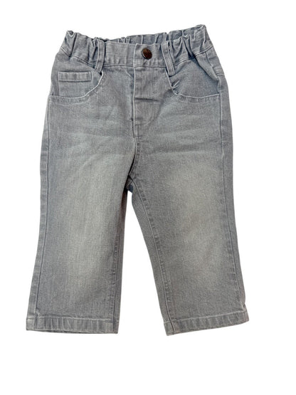C'est La Vie Gray Denim Jogger Jeans 12m