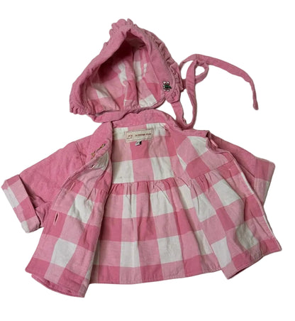 Ensemble bonnet et veste style vintage 6-9 mois