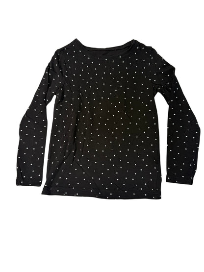 H&M Black Polka Dot Top 4-6Y