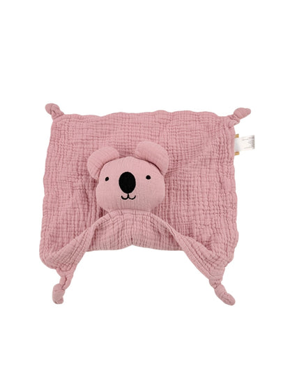 newbaby Pink Koala Muslin Lovey